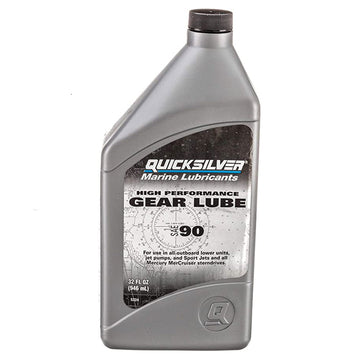 Quicksilver High Performance Gear Lube SAE90 - Quart (32oz)