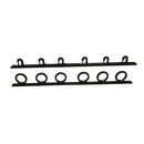 Du-Bro 1080BB Trac-A-Rod 2' Holds 6 Rods Black Trac / Black Holders-1