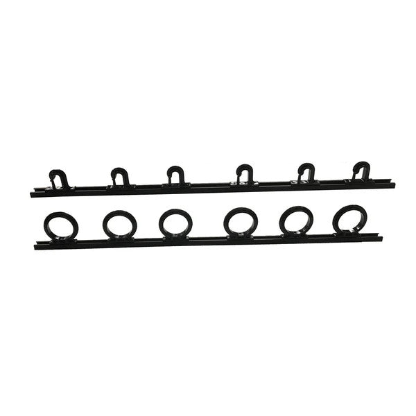 Du-Bro 1080BB Trac-A-Rod 2' Holds 6 Rods Black Trac / Black Holders