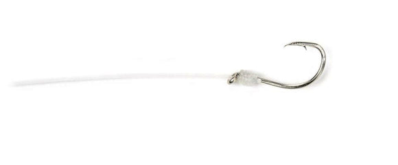 Sea Striker Snelled Nickel Octopus Hook w/12" Leader S701