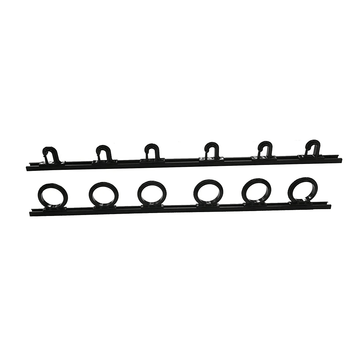 Du-Bro 1080BB Trac-A-Rod 2' Holds 6 Rods Black Trac / Black Holders - 0