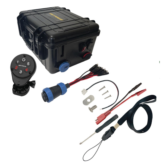Yak-Power Wireless 5 Circuit Digital Switcher with Integrated Bluetooth