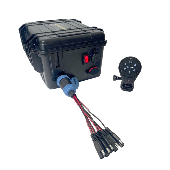 Yak-Power Wireless 5 Circuit Digital Switcher with Integrated Bluetooth