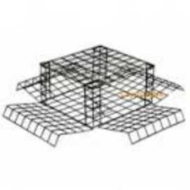 E-Z Catch Weekender 4 Door Crab Trap w/Bait Pin (9"x9"x6")