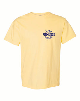Fin-atics Lat/Lon w/Tuna Garment Dyed Butter Short Sleeve T-Shirt