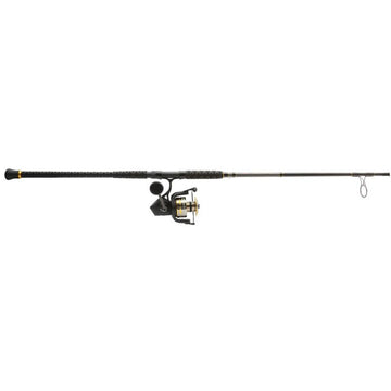 Penn Battle IV PRE-SPOOLED 10ft Heavy Action Spinning 2pc Combo - BTLIV8000102H