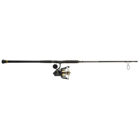 Penn Battle IV PRE-SPOOLED 10ft Heavy Action Spinning 2pc Combo - BTLIV8000102H