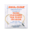 Aqua-Clear FW-1A Hi-Lo Plain Flounder/Fluke/Weakfish/Croaker Rig w/ 2/0 Gold Wide Gap Hooks-2