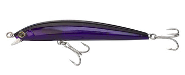 Buy r1322-bp-black-purple Yo-Zuri Hydro Minnow LC  6"  Floating Diver 1-1/4oz