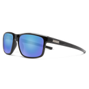 Suncloud Respek - Black Frame Polarized Sunglasses Blue Mirror Lens-2