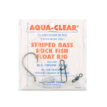 Aqua-Clear ST-7C Striped Bass 7/0 Circle Hook Eel Dropper Loop Rig