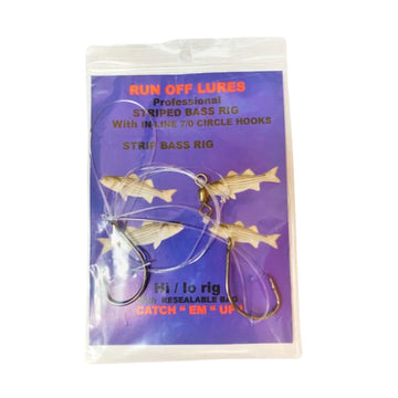 Run Off Lures Hi-Lo 7/0 Circle Hook Striper Rig