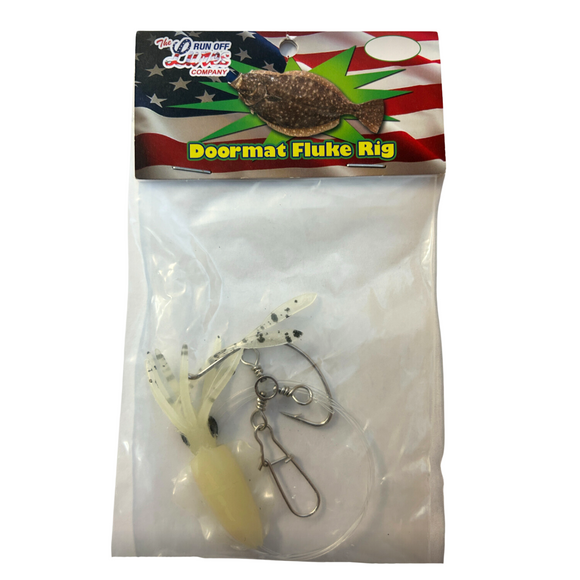 Run Off Lures Solid Squid Doormat Fluke Rig