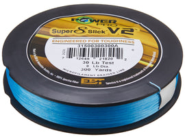 Power Pro Super 8 Slick V2 Braided Spectra Line 300yd Spool - Marine Blue