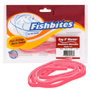 Fishbites Bag O' Worms Fast Acting Bloodworm Alternative Red - 3ct 1/4"x12"-1