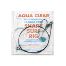 Aqua-Clear Shark Surf Rig w/2X Circle Hook 90lb Surflon Wire & Fish Finder-3
