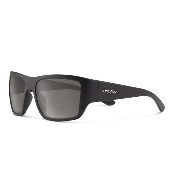 Suncloud Sculpin - Matte Black Frame Polarized Sunglasses
