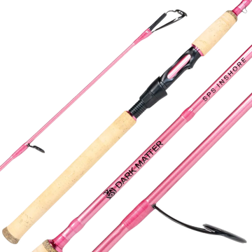 Buy pink Dark Matter SPS 7ft Inshore Spinning Rods - Heavy Action (15-30lb Mono - 1-3oz Lure Weight)