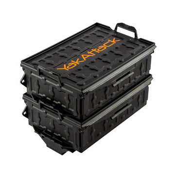 YakAttack TracPak Combo Kit, Two Boxes and Quick Release Base - 0
