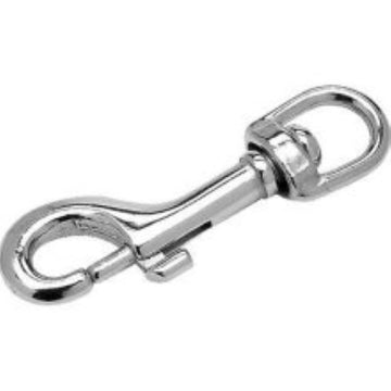 SeaChoice Swivel Eye Snap - Chrome Plated Brass 3 in