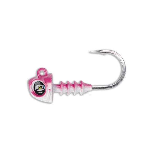 JYG PRO 3in Swym Jig Head 3/8oz 3pk