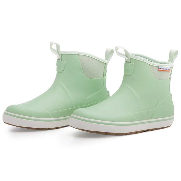 Grundens Women's Deck Boss Ankle Boot - Sage Green