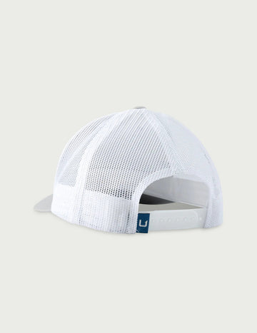 Huk Trophy Flag Trucker Hat - Harbor Mist - 0