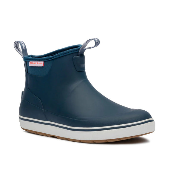 Grundens Men's Deck Boss Ankle Boot - Navy