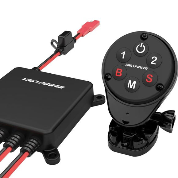 Yak-Power Wireless 5 Circuit Digital Switcher with Integrated Bluetooth