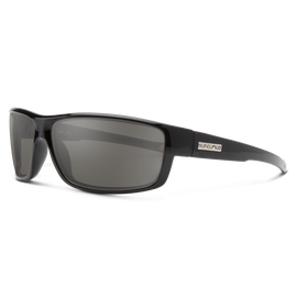Suncloud Voucher - Black Frame Polarized Sunglasses Gray Lens