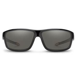 Suncloud Voucher - Black Frame Polarized Sunglasses Gray Lens - 0