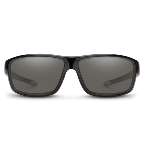 Suncloud Voucher - Black Frame Polarized Sunglasses Gray Lens