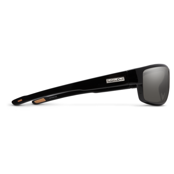 Suncloud Voucher - Black Frame Polarized Sunglasses Gray Lens