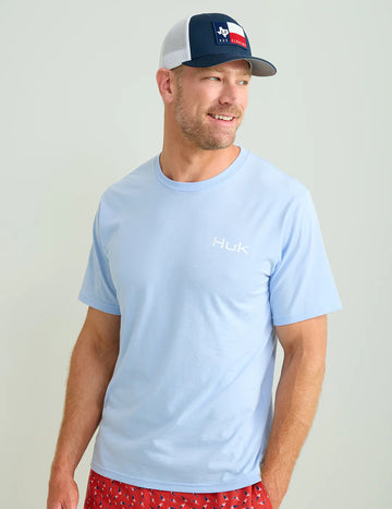 Huk Salute T-Shirt - Windsurfer - 0