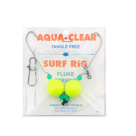 Aqua-Clear SR1 "Surf Balls" Hi-Lo Surf Rig w/Floats & #1 Long Shank Hooks - 0