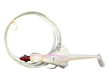 Buy wine-over-crystal Magictail Magic Ballyhoo Rigged w/3oz HooMagic Lure