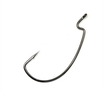 Gamakatsu EWG Worm Hook (Offset Extra Wide Gap) - NS Black