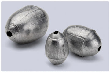 Lead Egg Sinkers 12pk