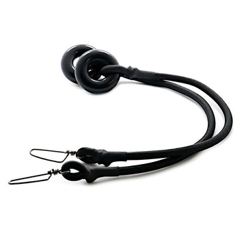 Black Marine GS-005 Glass Ring Snubbers 12" pair