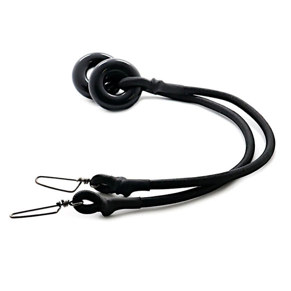 Black Marine GS-005 Glass Ring Snubbers 12" pair