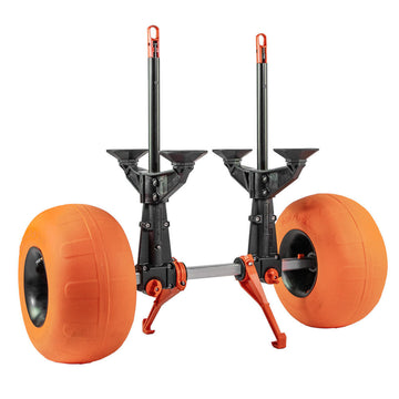 YakAttack TowNStow Scupper Kayak Cart w/Sand Tires