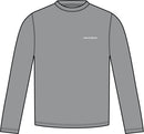 Grundens Striped Bass LS Tech T-Shirt - Steel Grey-2