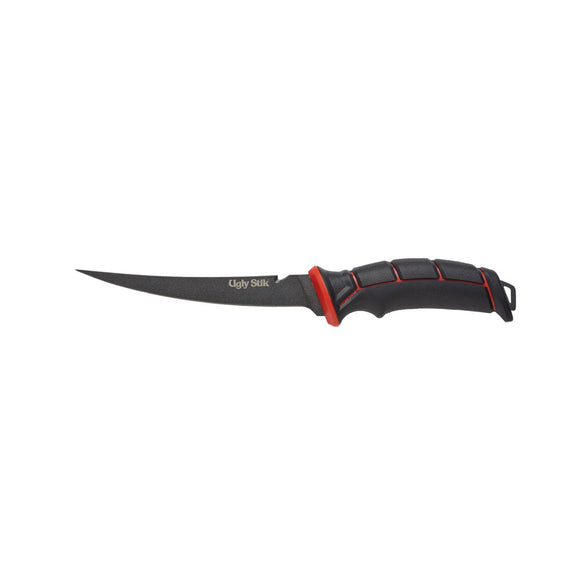 Ugly Stik Tools 7in Tapered Blade Knife w/Sheath