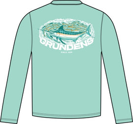 Grundens Marlin Magic LS Tech T-Shirt - Yucca