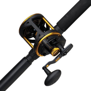 Penn Squall PRE-SPOOLED Lever-Drag Conventional Rod/Reel Combos