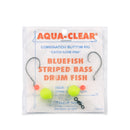 Aqua-Clear Hi-Lo Bluefish Rig w/Floats, Bluefish/Striped Bass/Rockfish/Drum, 3/0 Mustad Blk Nckl Circle Hook, AFW Swivel, 60 lb Mono, T-Standoff-2