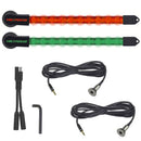 Yak-Power 2pc LED light Kit - Red/Green (10in)-2