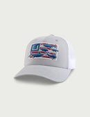 Huk Youth Trophy Flag Trucker Hat-1